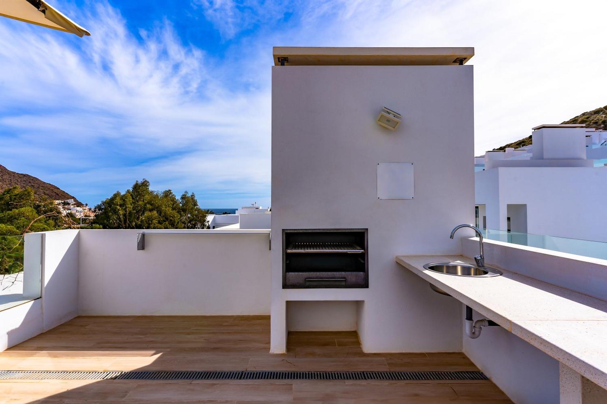 San Jose Suites 3 Hab, Piscina, Solarium Y Wifi Almería Buitenkant foto